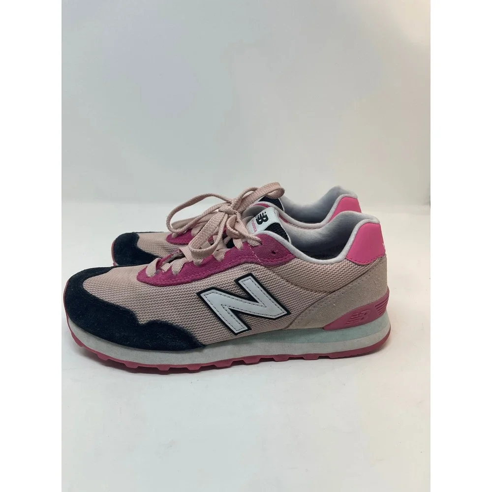 New Balance 515 Sneakers Women's‎ 8 Pink Black WL515PC3 Lifestyle Shoes